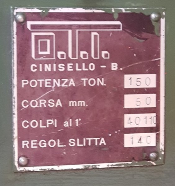 OTI 150 Ton.  1967